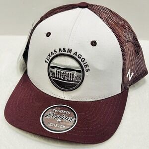 Zephyr Texas A&M Aggies Fan Focus Hat‎ Cap Adjustable Snapback Maroon NCAA